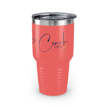 Load image into Gallery viewer, "Coach Life" Ringneck Tumbler, 30oz