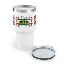Load image into Gallery viewer, "I Am Inspiring" Ringneck Tumbler, 30oz