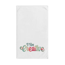 Load image into Gallery viewer, "I Am Creative" Hand Towel
