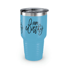 Load image into Gallery viewer, "I Am Worthy" Ringneck Tumbler, 30oz