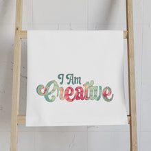 Load image into Gallery viewer, "I Am Creative" Hand Towel