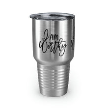 Load image into Gallery viewer, "I Am Worthy" Ringneck Tumbler, 30oz