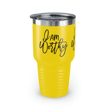 Load image into Gallery viewer, "I Am Worthy" Ringneck Tumbler, 30oz