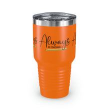 Load image into Gallery viewer, "Always Be Coachable" Ringneck Tumbler, 30oz