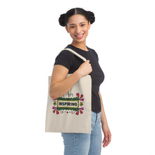 Load image into Gallery viewer, "I Am Inspiring" Canvas Tote Bag
