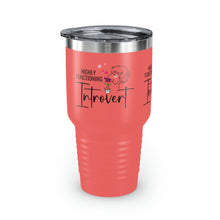 Load image into Gallery viewer, Copy of "Happily Introverted" Ringneck Tumbler, 30oz