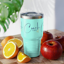 Load image into Gallery viewer, "Coach Life" Ringneck Tumbler, 30oz