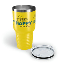 Load image into Gallery viewer, "Alone Is My Happy Place" Ringneck Tumbler, 30oz