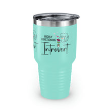 Load image into Gallery viewer, Copy of "Happily Introverted" Ringneck Tumbler, 30oz