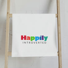 Load image into Gallery viewer, "Happily Introverted" Hand Towel