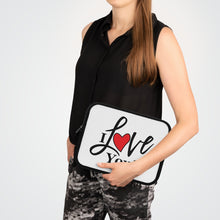 Load image into Gallery viewer, "I Love You" Laptop Sleeve