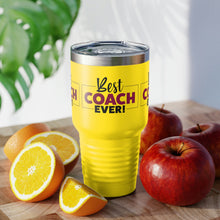 Load image into Gallery viewer, "Best Coach Ever" Ringneck Tumbler, 30oz