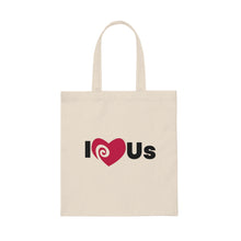 Load image into Gallery viewer, "I Love Us" Canvas Tote Bag