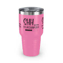 Load image into Gallery viewer, "Shh I'm Recharging" Ringneck Tumbler, 30oz