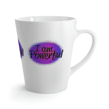Load image into Gallery viewer, "I Am Powerful" Latte Mug, 12oz