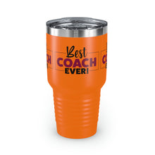 Load image into Gallery viewer, "Best Coach Ever" Ringneck Tumbler, 30oz