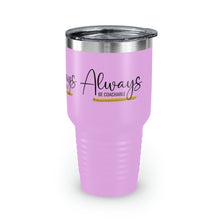 Load image into Gallery viewer, "Always Be Coachable" Ringneck Tumbler, 30oz