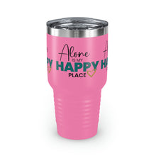 Load image into Gallery viewer, "Alone Is My Happy Place" Ringneck Tumbler, 30oz