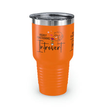 Load image into Gallery viewer, Copy of "Happily Introverted" Ringneck Tumbler, 30oz