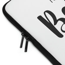 Load image into Gallery viewer, "My Coach Believes In Me" Laptop Sleeve