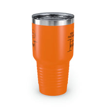Load image into Gallery viewer, Copy of "Happily Introverted" Ringneck Tumbler, 30oz