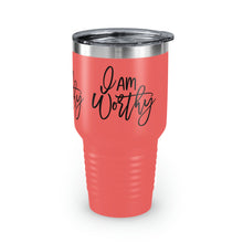 Load image into Gallery viewer, "I Am Worthy" Ringneck Tumbler, 30oz