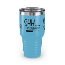 Load image into Gallery viewer, "Shh I'm Recharging" Ringneck Tumbler, 30oz