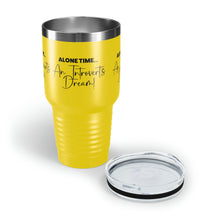 Load image into Gallery viewer, "Alone Time Is An Introvert's Dream" Ringneck Tumbler, 30oz