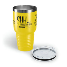 Load image into Gallery viewer, "Shh I'm Recharging" Ringneck Tumbler, 30oz