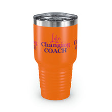 Load image into Gallery viewer, "Life Changing Coach" Ringneck Tumbler, 30oz