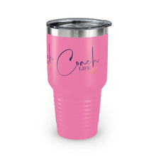 Load image into Gallery viewer, "Coach Life" Ringneck Tumbler, 30oz