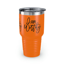 Load image into Gallery viewer, "I Am Worthy" Ringneck Tumbler, 30oz