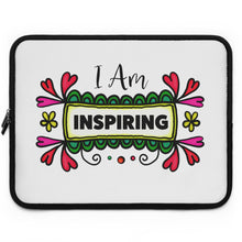 Load image into Gallery viewer, "I Am Inspiring" Laptop Sleeve