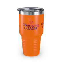 Load image into Gallery viewer, "Life Changing Coach" Ringneck Tumbler, 30oz