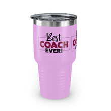Load image into Gallery viewer, "Best Coach Ever" Ringneck Tumbler, 30oz