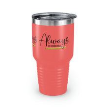 Load image into Gallery viewer, "Always Be Coachable" Ringneck Tumbler, 30oz