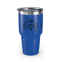 Load image into Gallery viewer, "I Am Worthy" Ringneck Tumbler, 30oz