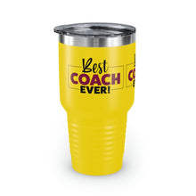 Load image into Gallery viewer, "Best Coach Ever" Ringneck Tumbler, 30oz