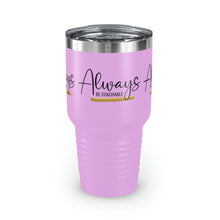 Load image into Gallery viewer, "Always Be Coachable" Ringneck Tumbler, 30oz
