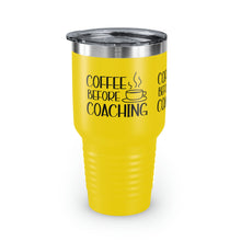 Load image into Gallery viewer, "Coffee Before Coaching" Ringneck Tumbler, 30oz