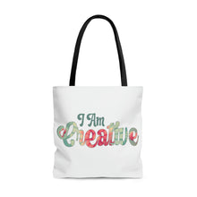 Load image into Gallery viewer, "I Am Creative" Tote Bag