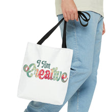 Load image into Gallery viewer, "I Am Creative" Tote Bag