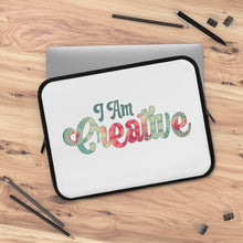 Load image into Gallery viewer, I Am Creative" Laptop Sleeve