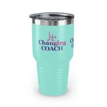 Load image into Gallery viewer, "Life Changing Coach" Ringneck Tumbler, 30oz
