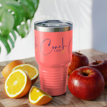 Load image into Gallery viewer, "Coach Life" Ringneck Tumbler, 30oz