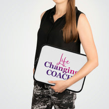 Load image into Gallery viewer, "Life Changing Coach" Laptop Sleeve