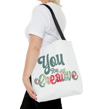 Load image into Gallery viewer, "You Are Creative" Tote Bag