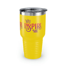 Load image into Gallery viewer, "You Inspire Me" Ringneck Tumbler, 30oz