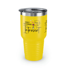 Load image into Gallery viewer, Copy of "Happily Introverted" Ringneck Tumbler, 30oz