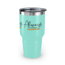 Load image into Gallery viewer, "Always Be Coachable" Ringneck Tumbler, 30oz